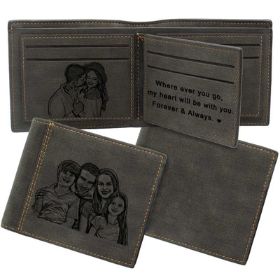 Billetera Corta de Cuero Genuino para Hombre - Image 14