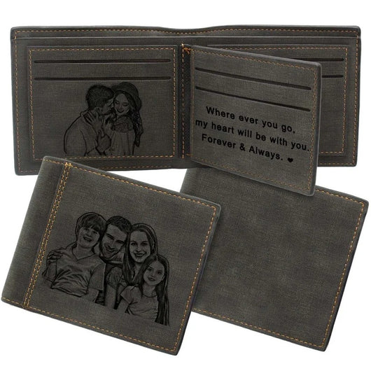 Billetera Corta de Cuero Genuino para Hombre - Image 14