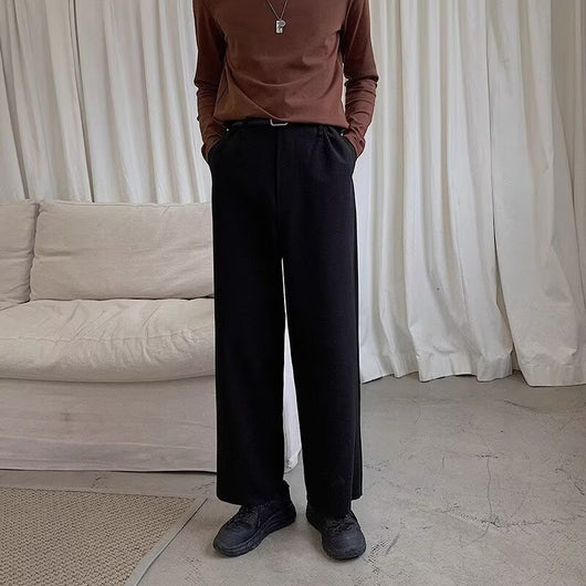 Pantalones de Traje Sueltos Casuales para Hombre - Image 4