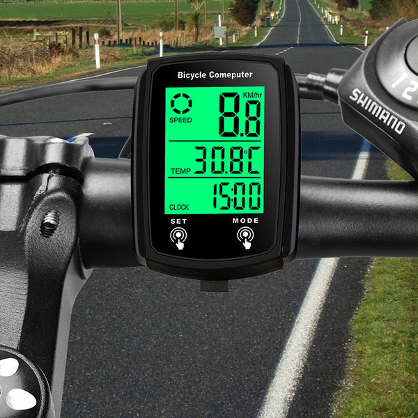 Velocímetro Digital para Bicicleta con Pantalla Táctil