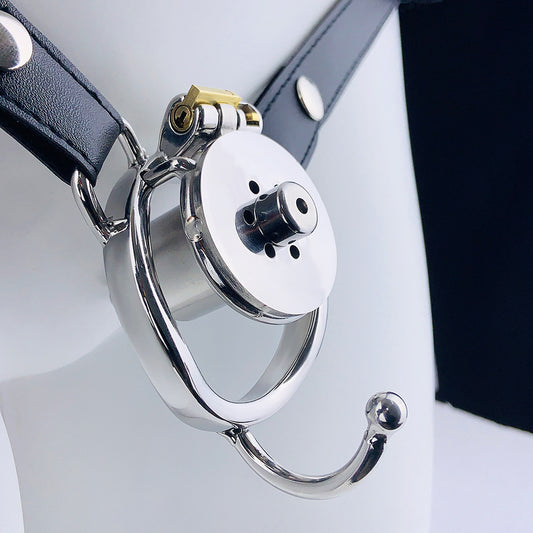 Anillo de Acero Inoxidable con Cierre de Seguridad - Serie Negra para Hombre para uso en Ecuador
