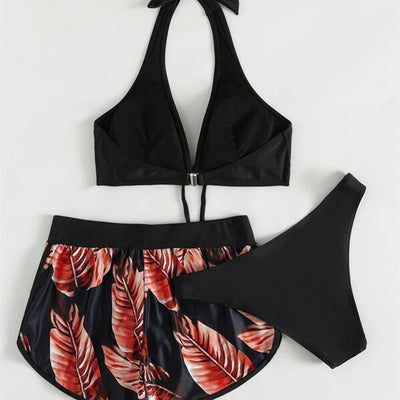 Bikini Retro Estilo Hong Kong con Elegancia Sofisticada para Mujer - Image 14