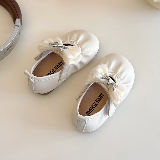 Zapatos de Princesa de Cuero Suave para Niñas - Image 4