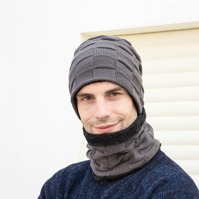 Conjunto Térmico 3 en 1: Gorro, Bufanda y Guantes de Punto Grueso - Image 4