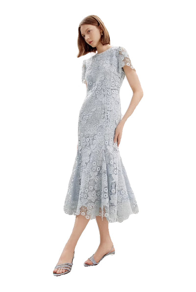 Vestido Ajustado con Encaje Elegante para Mujer - Image 9