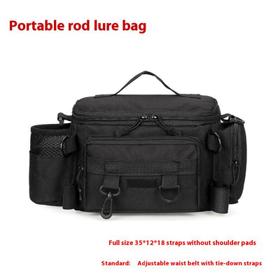 Bolsa de Cintura Multifuncional para Caña de Pescar de Gran Capacidad - Image 9