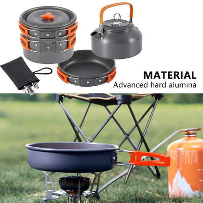Juego de Vajilla Plegable para Camping y Picnic