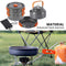 Juego de Vajilla Plegable para Camping y Picnic