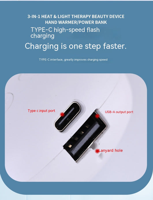 Dispositivo IPL Fotón 3 en 1 con Compresa Térmica y Luz Roja para Rejuvenecimiento Facial - Image 17