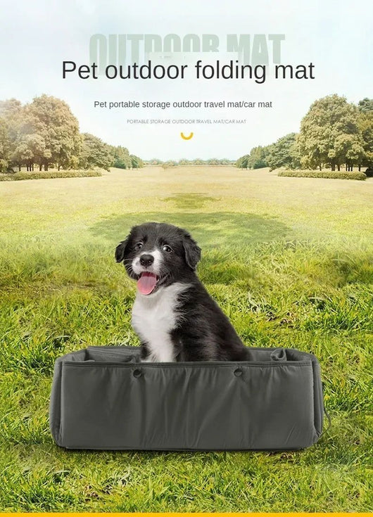 Cama Portátil 3 en 1 para Perros - Transportín Colapsible Resistente al Agua - Image 12