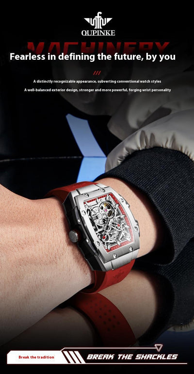 Reloj Mecánico Suizo para Hombre - Diseño Moderno y Versátil - Image 8