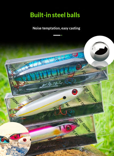 Señuelos Flotantes Realistas con Ojos de Pez para Pesca de Altura - Image 14