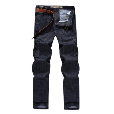 Pantalones de Trabajo Hombre Corte Recto Bolsillos Múltiples - Image 15