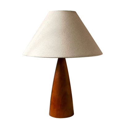 Lámpara de Mesa Vintage en Madera Maciza de Diseño Elegante - Image 7