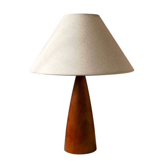 Lámpara de Mesa Vintage en Madera Maciza de Diseño Elegante - Image 7