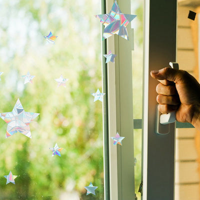 Película Decorativa Estática 3D para Ventanas - Diseño Recortado sin Adhesivo - Image 3