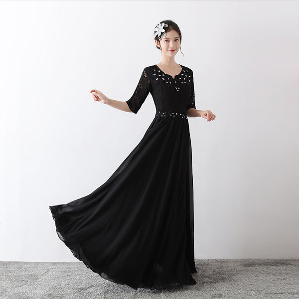 Vestido de Danza de Desempeño para Siete Días