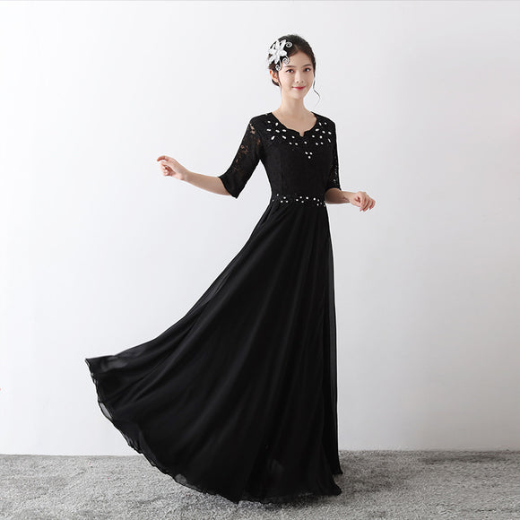 Vestido de Danza de Desempeño para Siete Días