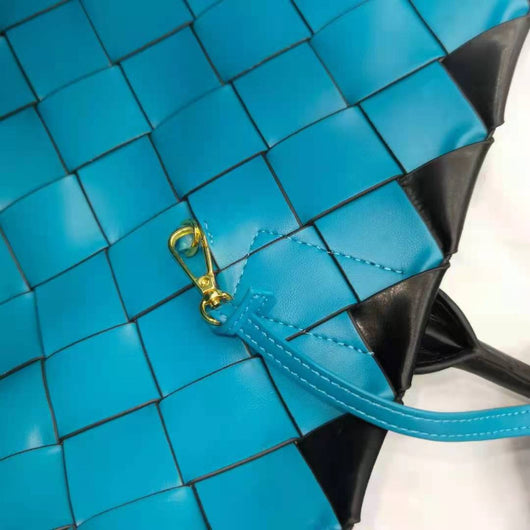 Bolso Tejido de Cuero Genuino para Mujer - Estilo Artesanal - Image 2