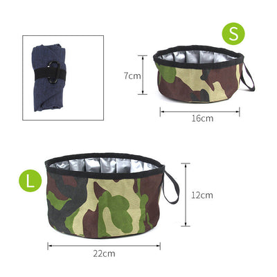 Comedero Portátil para Perros en Tela Oxford - Plegable y Resistente - Image 2
