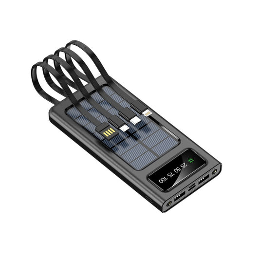 Batería Solar Portátil de 4 Cables para Teléfonos Móviles - Image 6