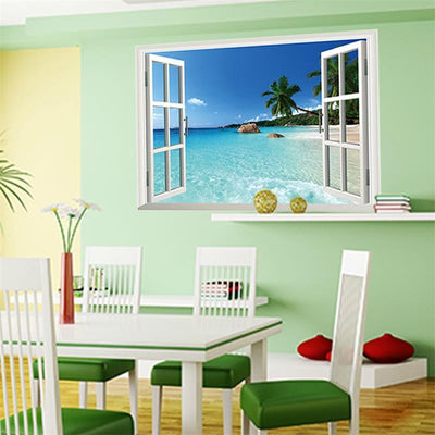 Vinilo Decorativo Vista al Mar para Ventanas - Image 9