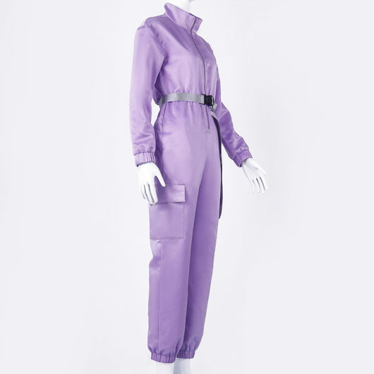 Jumpsuit con Cuello Alzado y Bolsillos Amplios - Image 33