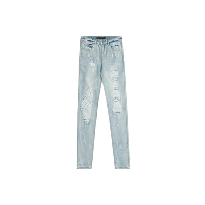 Pantalones Vaqueros Rotos Holgados Estilo Urbano para Hombre - Image 3