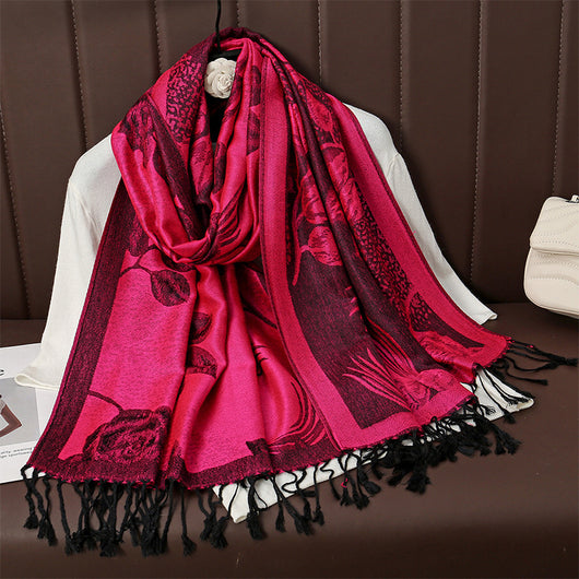 Chal Faux Cashmira Otoño-Invierno | Envolvente Cálido y Elegante - Image 51
