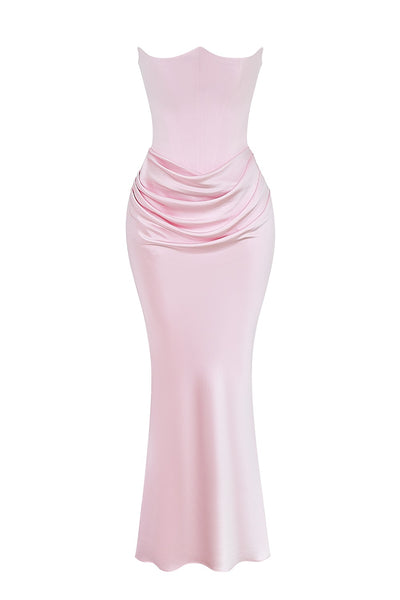 Vestido Largo Tubo Escotado Elegante para Fiestas y Eventos - Image 33