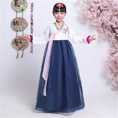 Traje Tradicional Coreano Hanbok para Niñas - Disfraz de Danza y Presentaciones - Image 9