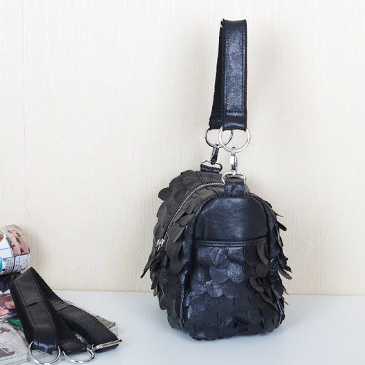 Bolso Mensajero de Cuero Genuino para Mujer - Piel de Oveja Premium - Image 15