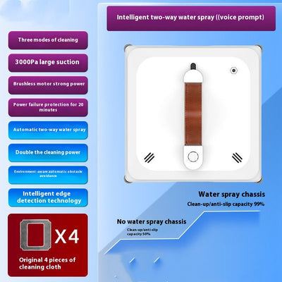 Robot Limpiador de Ventanas Inteligente con Rociador Automático - Image 2