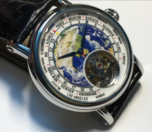 Reloj de Moda con Globo Tourbillon 3D - Image 11