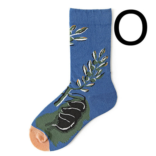 Calcetines Retro para Hombre de Algodón Premium - Image 11