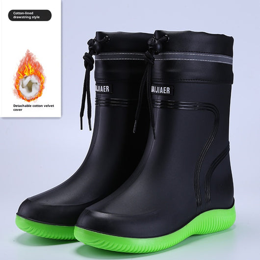 Botas Impermeables de Trabajo para Hombre - Antideslizantes y Resistentes - Image 16