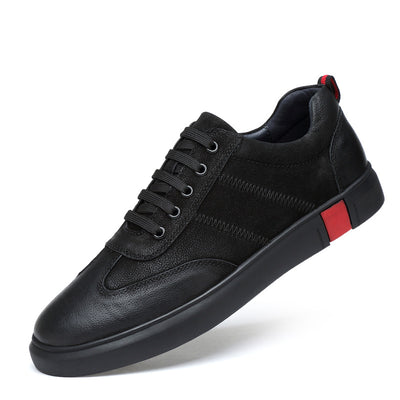 Zapatos Casuales Hombre Estilo Coreano Cuero Premium Tallas Grandes - Image 6