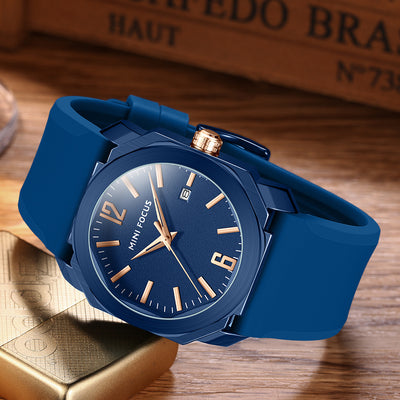 Reloj Deportivo Hombre con Banda de Silicona Resistente al Agua - Image 2