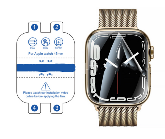 Protector de Pantalla Hidrogel TPU Completo para iWatch 8