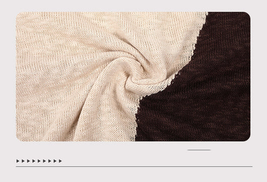 Suéter Asimétrico con Detalles de Color para Mujer - Image 3