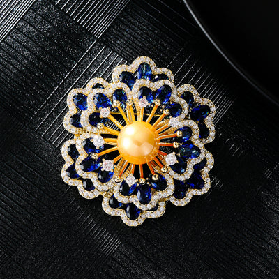 Broche Floral de Lujo - Prendedor Begonia para Mujer - Image 12