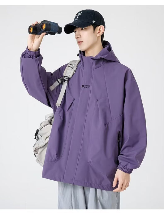 Chaqueta Casual Suelta para Hombre - Primavera Otoño Versátil - Image 8