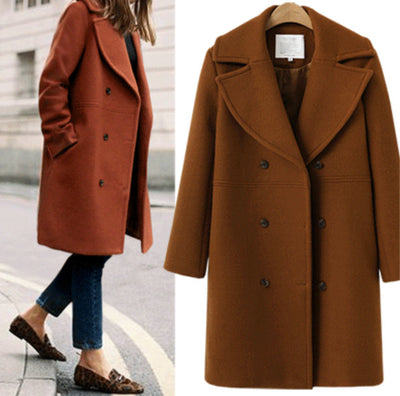 Abrigos de Lana Talla Grande para Mujer - Image 15