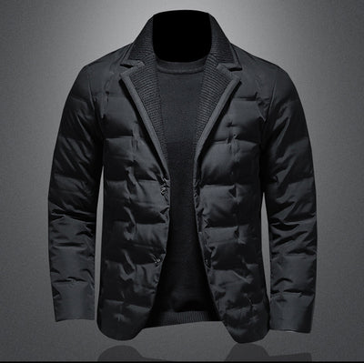 Chaqueta Acolchada de Plumón para Hombre - Abrigo Térmico Premium - Image 9