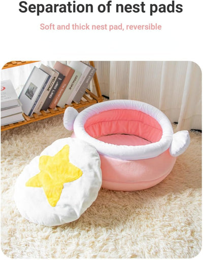 Cama Nido para Gatos Forma Miel - Sofá Cómodo y Acogedor para Mascotas - Image 10