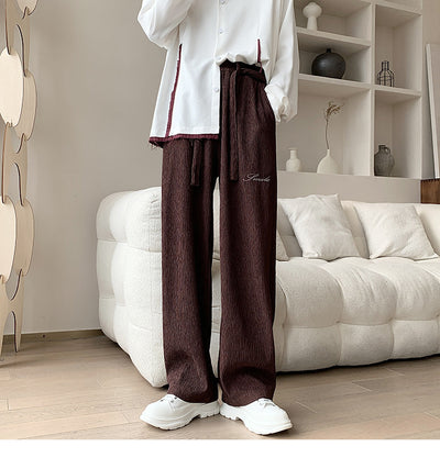 Pantalones Anchos Plisados Holgados - Image 33