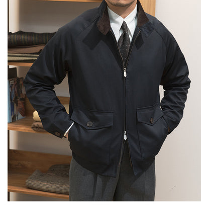 Chaqueta Harrington A1 Casual para Otoño e Invierno - Image 11