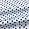 Estampado De Puntos Azul Marino Sobre Fondo Blanco 10 M