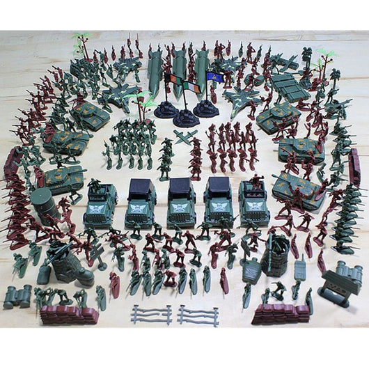 Set de Figuras Militares Legión de Guerra con Mesa de Arena Táctica - Image 3