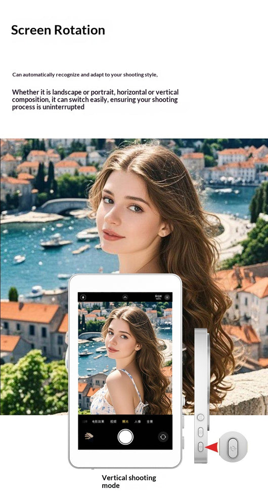 Soporte Magnético para Celular con Pantalla Espejo para Selfies - Image 11